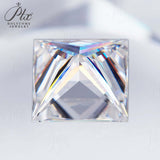 Moissanite Stone Moissanite Stone 0.35ct-5ct Colorful VVS1 Princess Shape Excellent Beads For Women's Jewelery Diamond Ring