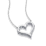 925 Sterling Silver D Color Heart Moissanite Stone Necklace Diamond  Clarity for Women Jewelry Pendant