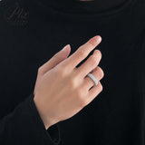 Luxury 925 Silver Moissanite Round Cut VVS1 Ring in Various Styles Jewelry for Women’s Engagement Wedding or Anniversary Gifts