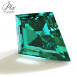 Wholesale Loose Moissanites Stones Kite Cut D Color VVS1 Gemstone Lab Grown Moissanite Diamonds  Jewelry Making Supplies