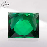 Hypoallergenic DIY Jewelry Loose Multi-Size Princess-Cut Zambian Emeralds Are Perfect And They Can Also Be Packaged As Christmas Gifts