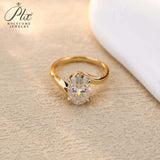 5ct Rings Moissanite Diamond S925/10K/14K/18K Proposal Forever Exquisite Band Premium Gift Hypoallergenic High Quality Jewelry