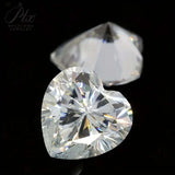 Multi-Size Heart-Cut Lab-Grown Diamonds DIY Available For Rings Necklaces Earrings Ideal For Gifting As Presents