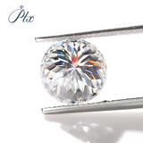 Hundred Faceted Cut Moissanite Loose Stone Round D VVS1 Gems Pass Diamonds Tester Women Jewelry Wholesale