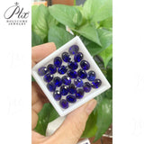 0.33-8.6ct Multi-Size Loose Oval Lab-Grown Sapphires Anti-Allergy & Durable Supplies For DIY Jewelry Projects
