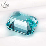 0.86-13.7CT Emerald Cut Lab-Grown Paraiba Loose Stones - Classic Christmas Gift For Loved Ones