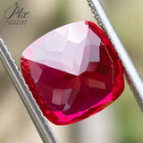 0.85-22.5CT Multi-Size Cushion-Cut Lab-Grown Ruby Can Be Used As DIY Jewelry Raw Material Wholesale