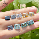 Loose Moissanite Stone 1 Carat Size 5x7mm Lab Grwon Diamond Brilliant Radiant Cut D Color  charms for jewelry making