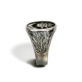 925 Sterling Silver Retro Ring Unisex Suitable For Daily Wear Anti-Allergic