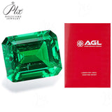 Bulk Wholesale Of Multi-Size Colombian Lab-Grown Emeralds Which Can Be Used As Jewelry Raw Materials And Given To Lovers