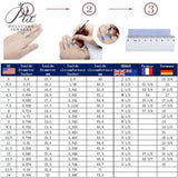Oval Shape Moissanite Double-Band Ring Women Only Gifts For Festivals And Anniversaries
