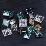 Moissanite Stone Moissanite Stone 0.35ct-5ct Colorful VVS1 Princess Shape Excellent Beads For Women's Jewelery Diamond Ring