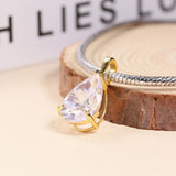 8-16 CT Custom Necklace Pear Cut Moissanite White 925 Sterling Silver Jewelry High-Quality Premium Christmas Gift Hypoallergenic