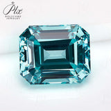 0.86-13.7CT Emerald Cut Lab-Grown Paraiba Loose Stones - Classic Christmas Gift For Loved Ones