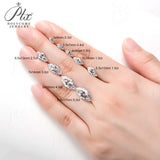 Moissanite Stone Princess Heart Marquise Emerald Radiant Round Pear Oval Cushion Asscher Cut GRA Certificate 0.3ct-5ct
