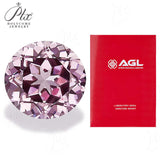 Gorgeous Small-Sized Round Lab-Grown Padparadscha Loose Stones - Perfect DIY Jewelry Supplies