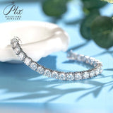 Mozambique Stone Tennis Bracelet & Necklace  3mm 4mm 5mm 6.5mm  Unisex Bracelet Exquisite Christmas Gift Hypoallergenic