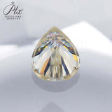 Multicolor Pear Shape Moissanite Diamond Wholesale Loose Stones Lab Grown for Gemstone Charms Engagement Jewelry GRA Certificate