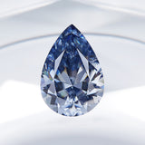 Multicolor Pear Shape Moissanite Diamond Wholesale Loose Stones Lab Grown for Gemstone Charms Engagement Jewelry GRA Certificate