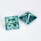 Moissanite Stone Moissanite Stone 0.35ct-5ct Colorful VVS1 Princess Shape Excellent Beads For Women's Jewelery Diamond Ring