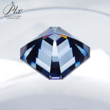 Luxury Multicolor Moissanite Gemstones  Asscher Cut Loose Diamonds  Perfect for Rings Earrings & Pendant Making