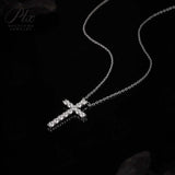 Moissanite Necklace Multiple Styles Available 925 Silver Material High-Quality Sparkling Jewelry Suitable for Banquet Occasions