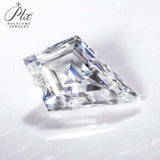 Wholesale Loose Moissanites Stones Kite Cut D Color VVS1 Gemstone Lab Grown Moissanite Diamonds  Jewelry Making Supplies