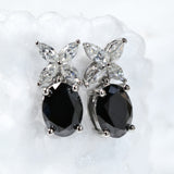 Moissanite Earrings Emerald/Ruby/Sapphire Styles 925 Silver Gift-Ready Hypoallergenic Fade-Resistant Factory-Direct Women Only