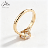 1-3ct Lab Grown Diamond Ring 925 Sterling Silver IGI Certified Cushion Cut Hypoallergenic Wedding Ring Engagement Ring Factory Direct Sale Daily Wear Commuter‑Friendly