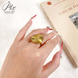 Custom Ring Available in S925/18K Gold Set with Diamond Designed Exclusively for Women Suitable As A Commemorative Gift Unique