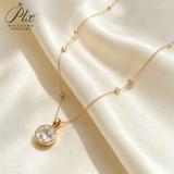 IGI Certificate Lab Grown Diamond Necklace 18K Gold Oval Pear Marquise Radiant Heart Shape 2ct D Color Pendant Hypoallergenic Direct from Factory Daily & Office Wear Perfect Gift