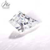 Wholesale Loose Moissanites Stones Kite Cut D Color VVS1 Gemstone Lab Grown Moissanite Diamonds  Jewelry Making Supplies