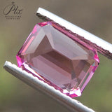 0.25-8.27ct Emerald Cut Lab-Grown Padparadscha Loose Stones - Exquisite Anniversary Gift Choice