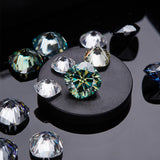 Moissanite Stone Wholesale D Color Cushion Cut 0.5CT-10CT Moissanite Loose Stone Gemstone for Jewelry Making with GRA Report