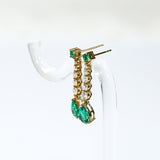 Custom Earrings Lab Grown Gemstones Pear Shape 925 Silver Anniversary Birthday Gift Hypoallergenic No Fade Factory Outlet Charm