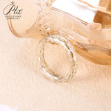 Moissanite Gemstone Custom Ring Round Shape Exquisite and Stylish Unisex Design Ideal as a party gift or fashion accessory