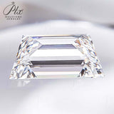 Lab Grown Diamond Trapeze Shape 1.04CT VS1 IGI Certificate White Top Gemstone CVD HPHT DIY Material Jewelry Rings Women Charms