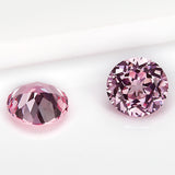 Gorgeous Small-Sized Round Lab-Grown Padparadscha Loose Stones - Perfect DIY Jewelry Supplies