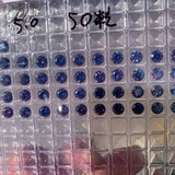 Imperial Purple Round Moissanite VVS1 Grade Vibrant Color & Sparkle Ideal for Engagement Rings & Luxury Jewelry Designs