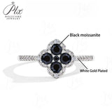 Elegant D VVS1 Color 100% S925 Sterling Silver Moissanite Diamond Ring for Women Engagement Wedding Fine Jewelry Holiday Gifts