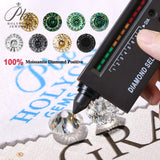 Moissanite Loose Stone Multicolor Primary Color Round Shape Hundred Sided Cut with GRA Certificate Jewelry Rings Earrings Making