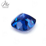 Multi-Size Loose Cushion Lab-Grown Sapphires – Anti-Allergy Options For DIY Jewelry Making Supplies