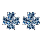 2.4ct Heart Cut Moissanite Earrings White Gold Yellow Gold Romantic Fine Jewelry Gift for Her Valentine Wedding Anniversary