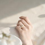 Diamond Eternity Ring with 0.7CT D Color Round Moissanite 10k 14k 18K Gold Plated 925 Silver for Women Wedding Engagement Jewely