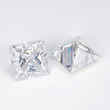 Moissanite Stone Moissanite Stone 0.35ct-5ct Colorful VVS1 Princess Shape Excellent Beads For Women's Jewelery Diamond Ring