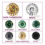 Moissanite Loose Stone Multicolor Primary Color Round Shape Hundred Sided Cut with GRA Certificate Jewelry Rings Earrings Making