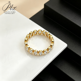 Lab Grown Diamond Ring 10k 14k 18k GRA Certified Oval Cut Non-Fading Engagement Ring Versatile Wear Commuter-Friendly