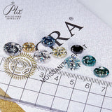 Sparkling Multicolor Moissanite Oval Cut 8Hearts 8Arrows Brilliant Facets Exquisite Loose Gemstones for Jewelry Crafting