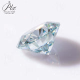 Lab Grown Moissanite Diamond Primary Color VVS1 Clarity Round Shape Brilliant Cut Beads Advanced Jewelry Making Materials