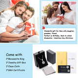 Moissanite Pendant Classical 6 Prongs 12 Color 925 Sterling Sliver Fine Jewelry Necklace Lady Birth Stones Wedding Gift Jewel